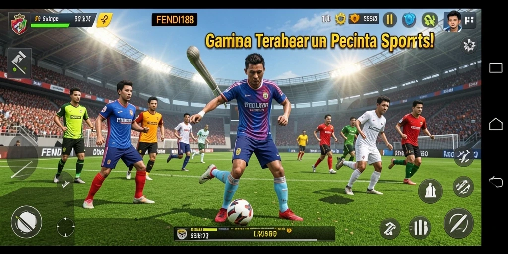 Screenshot menampilkan aksi gameplay seru dari FENDI188.