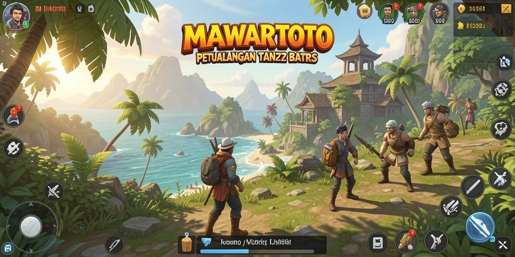 Tampilan mendebarkan dari dunia terbuka MAWARTOTO