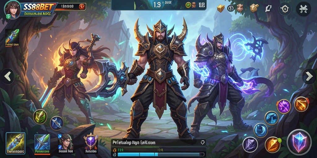 Tampilan gameplay mendebarkan di dalam dunia ARPG.