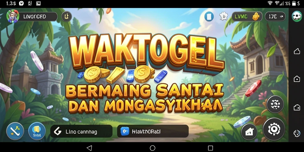 Tampilan gameplay <strong>WAKTOGEL</strong> yang seru dan menarik.