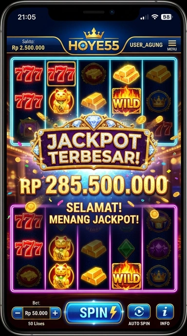 Proses unduh yang cepat dan aman di aplikasi hoye55.
